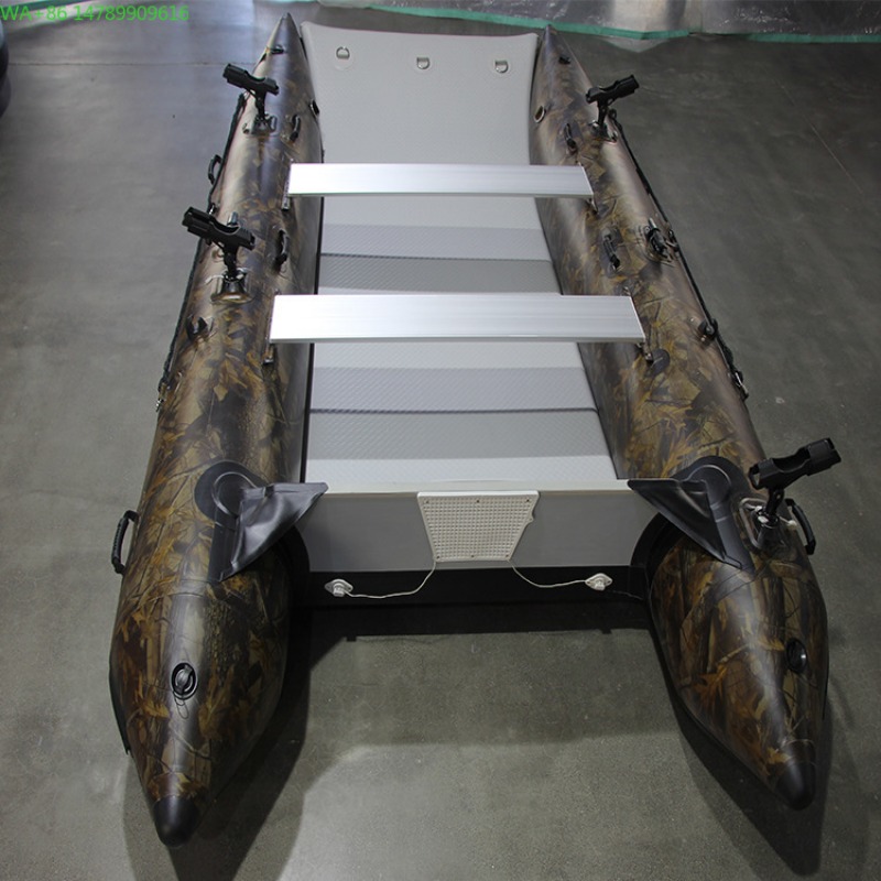 Fishing Kayak Inflatable - Yüksek Hızlı Katamaran Şişme Bot PVC