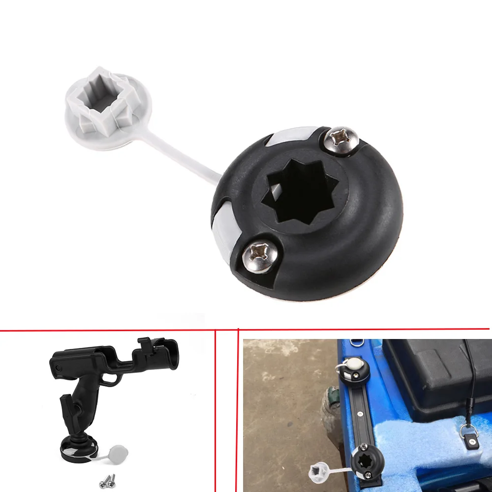 Fishing Kayak Rod Holder - Dayanıklı Naylon Kano Kayık Yıldız sabitleme