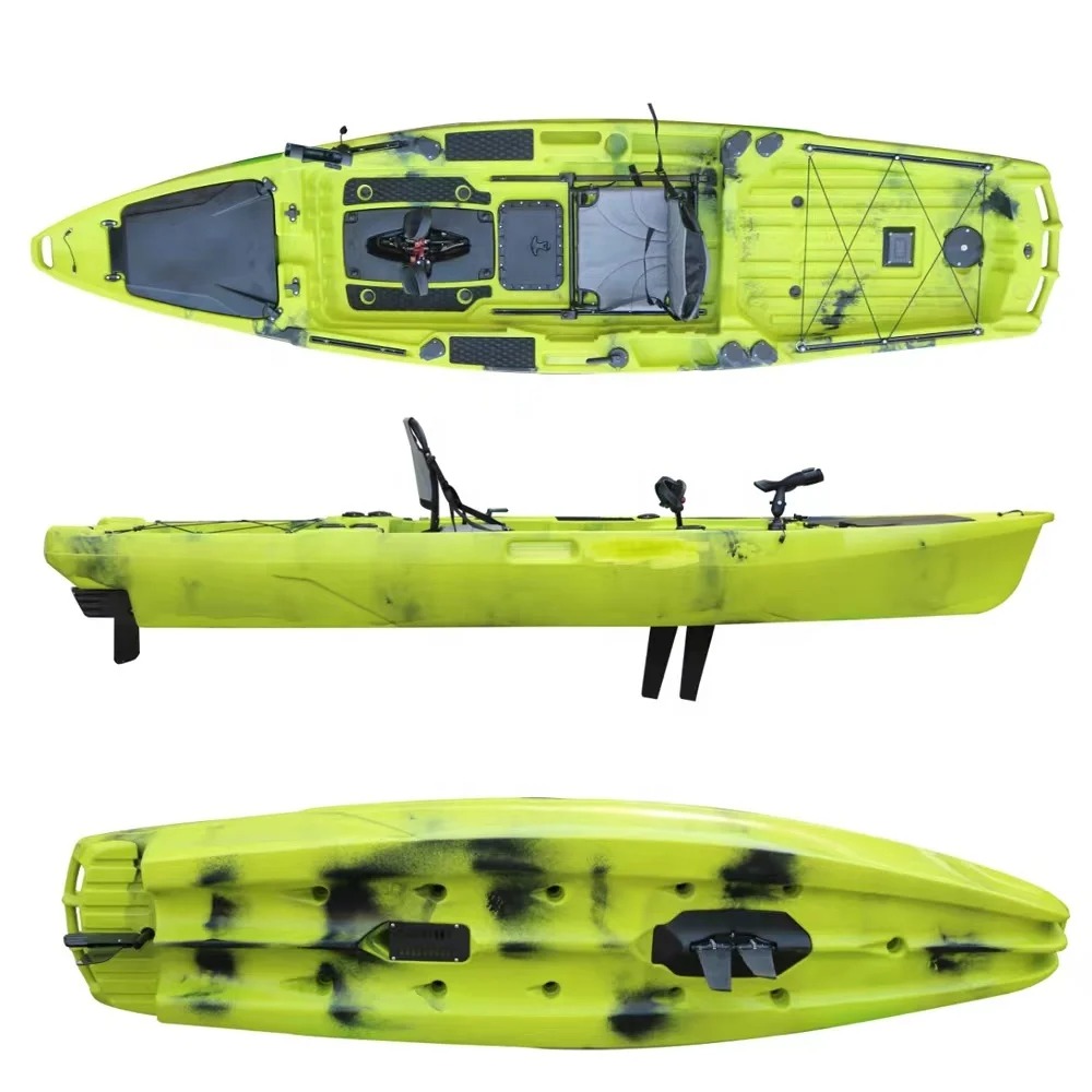 Fishing Kayak Trolling Motor - 13 FT Pedal Kayak Pervanesi veya