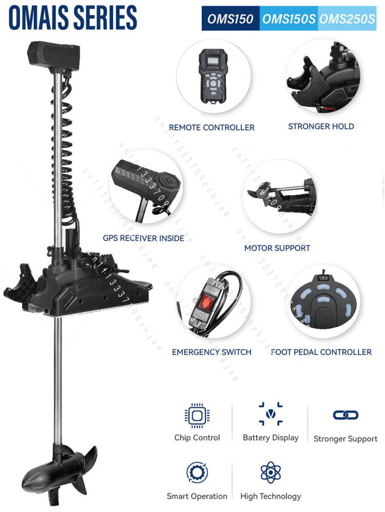 Fishing Kayak Trolling Motor - Promosyonlu Elektrikli Trolling Dıştan Takma Motorlu