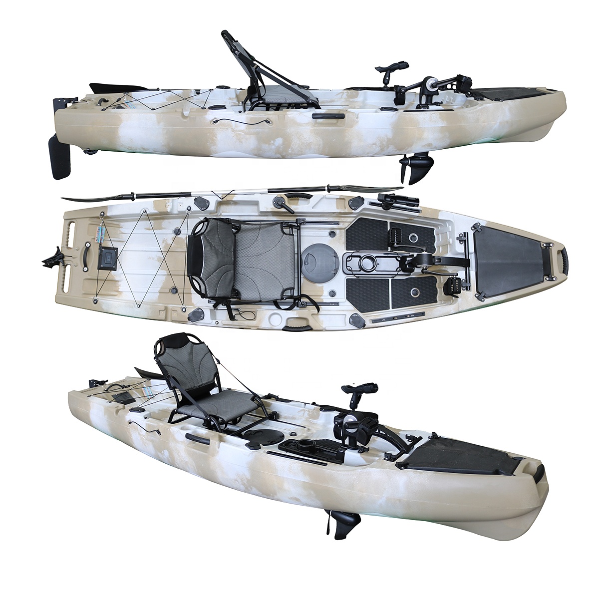 Fishing Kayak Pedal Drive - Viking 10.5FT Balıkçılık Pedal Kayığı Tek