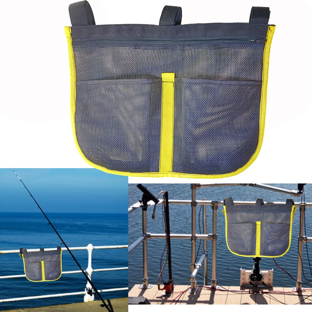Fishing Kayak Crate - Anti-UV tekne balıkçı yuvası raylı örgü