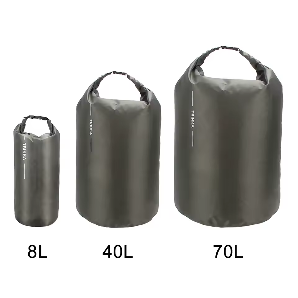 Fishing Kayak Storage Bag - 8L 40L 70L Roll-Top Su Geçirmez