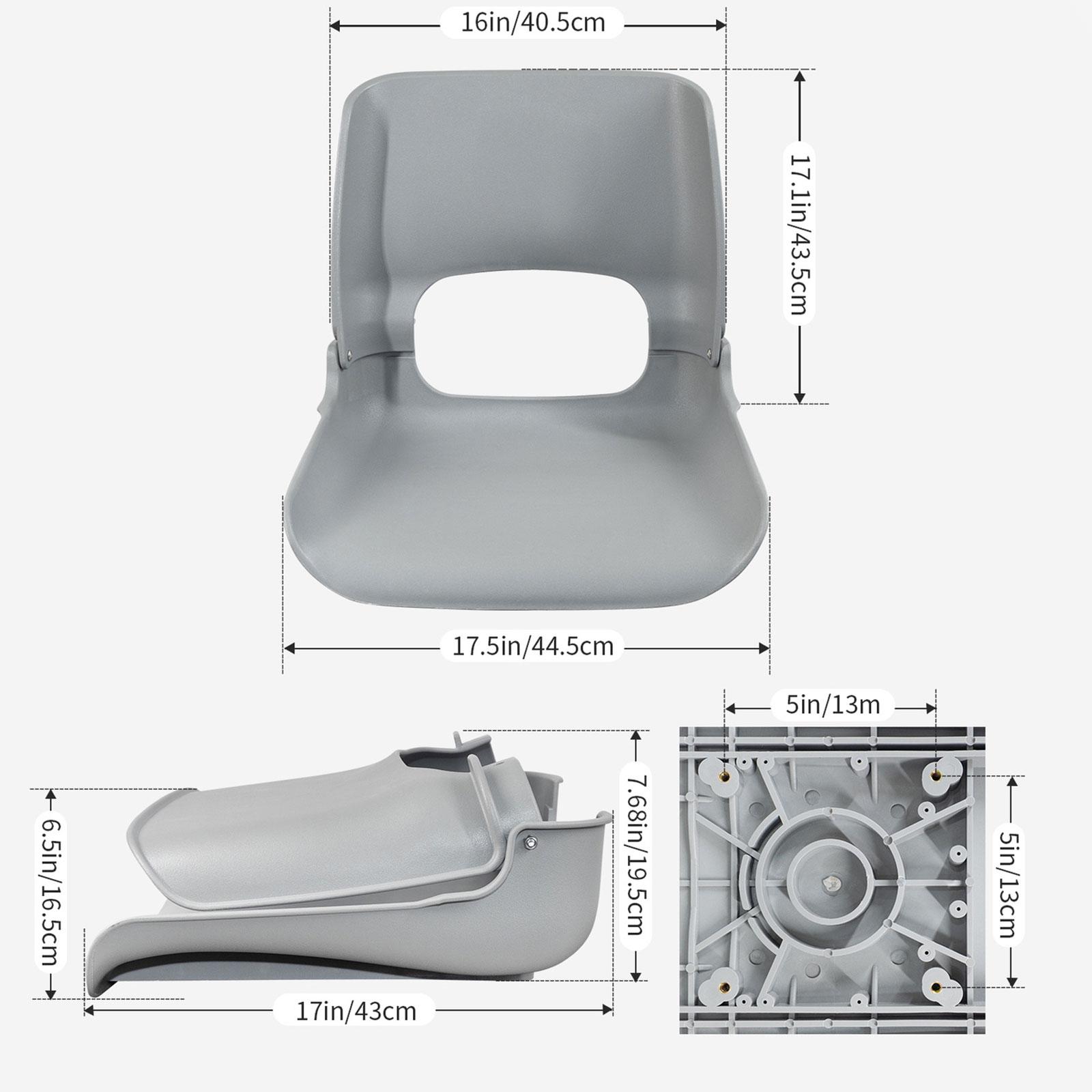 Fishing Kayak Seat - Tekne Koltuğu Katlanabilir Yüksek Sırtlı Sandalye