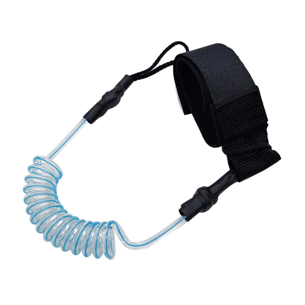 Fishing Kayak Paddle Leash - 4' Coil Surf Leash, Kayak, Kano,