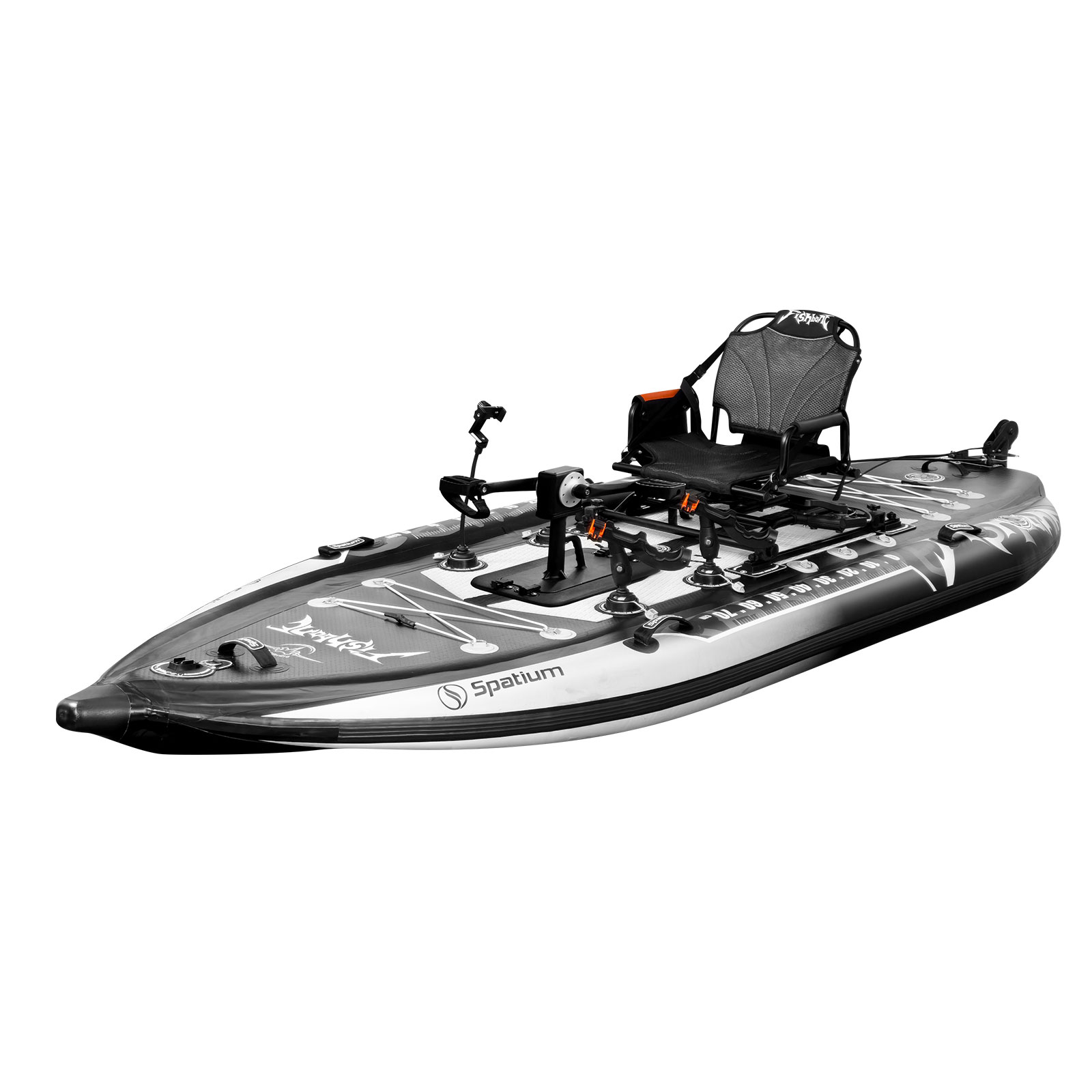Fishing Kayak Pedal Drive - Spatium Pedal Kayak Şişme Balıkçı Kayığı