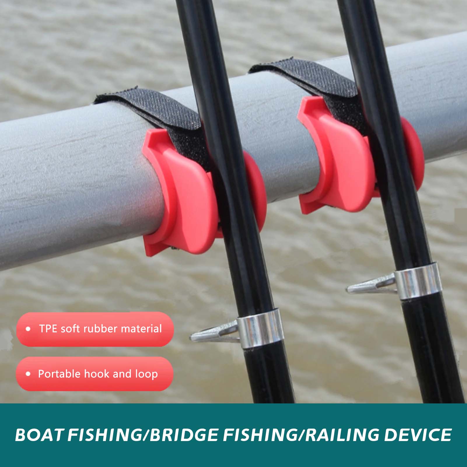 Fishing Kayak Rod Holder - Sağlam Yapılı U Şekilli Tekne Olta