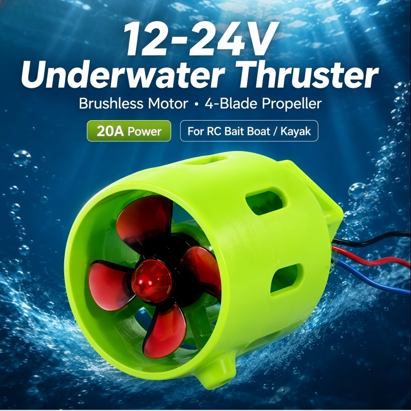 Fishing Kayak Sit On Top - 12-24V 20A Fırçasız Sualtı İtici 4