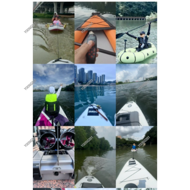 Çift Pervaneli Kayak Sualtı İt - Fishing Kayak Trolling Motor incelemesi ve fiyatı