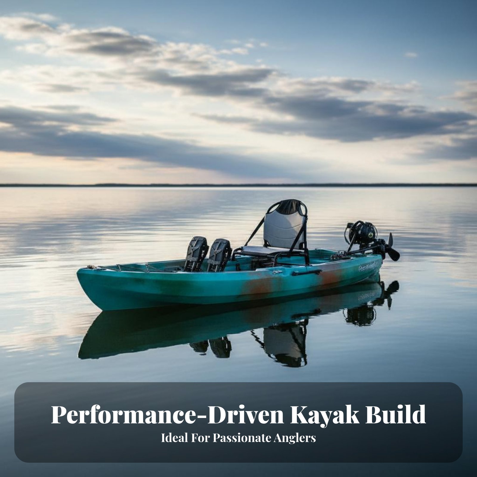 Pedal Sürüşlü Balıkçı Teknesi  - Fishing Kayak Pedal Drive incelemesi ve fiyatı