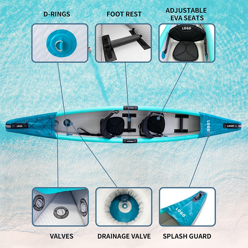 Drop Stitch Kayak Şişme Kano 2 - Fishing Kayak Sit In incelemesi ve fiyatı