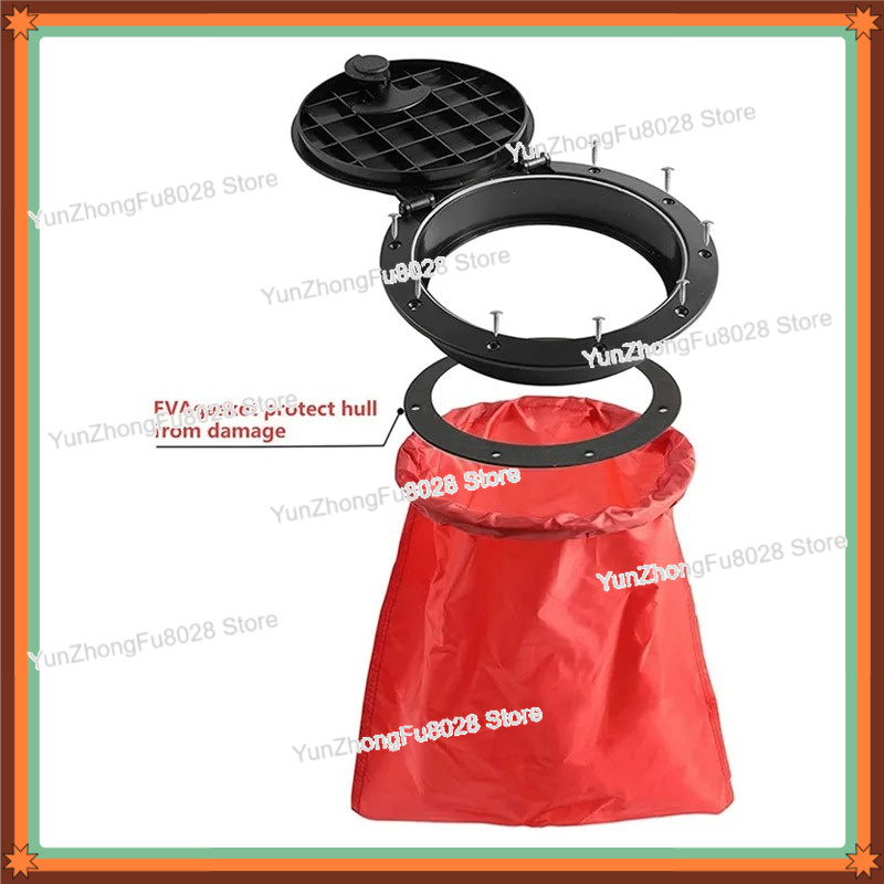 6 inç güverte plakası seti kay - Fishing Kayak Storage Bag incelemesi ve fiyatı