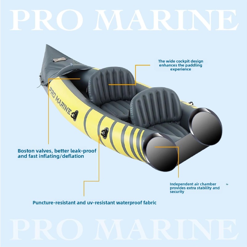 Çok Amaçlı Şişme Bot, Sürat Te - Fishing Kayak Inflatable incelemesi ve fiyatı