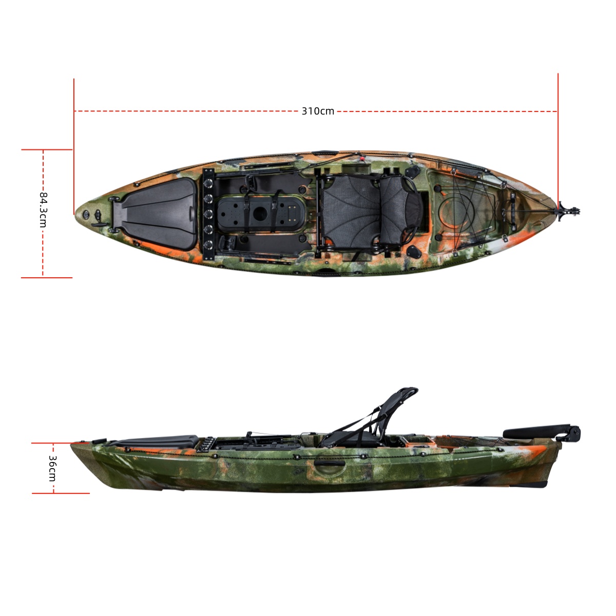 Birinci sınıf Tek Balıkçılık K - Fishing Kayak Rod Holder incelemesi ve fiyatı