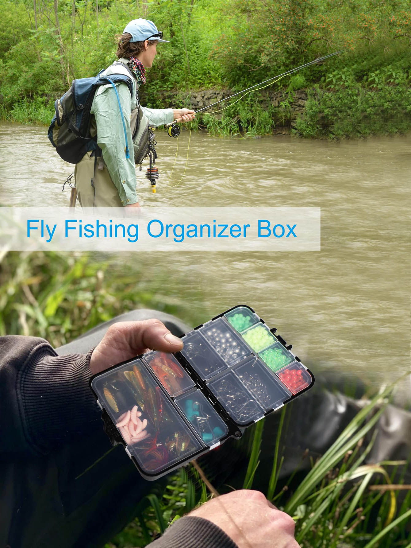 Küçük Mücadele Kutusu Organiza - Fishing Kayak Crate incelemesi ve fiyatı